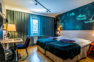 Copyright: : Karl Gabor
karl@gabor.se
Standard Twin Room, closed curtains.